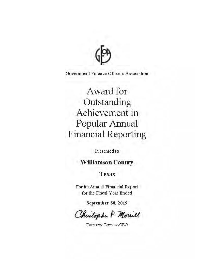 Popular Annual Financial Report 2019
