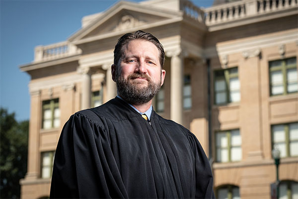 The Honorable Ryan D. Larson, Judge, 395th District Court, Texas.