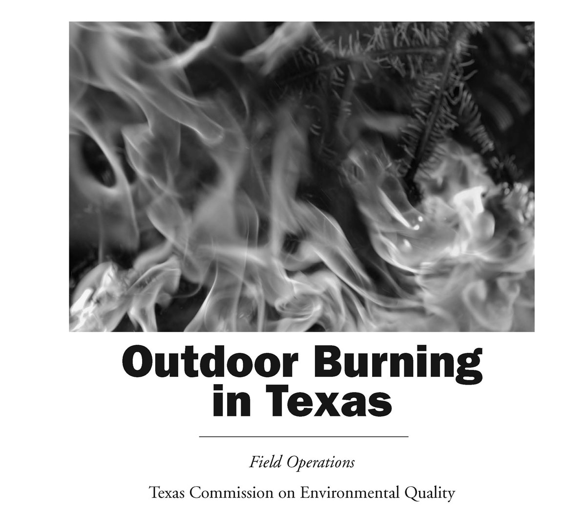 Cover for Outdoor Burning in Texas