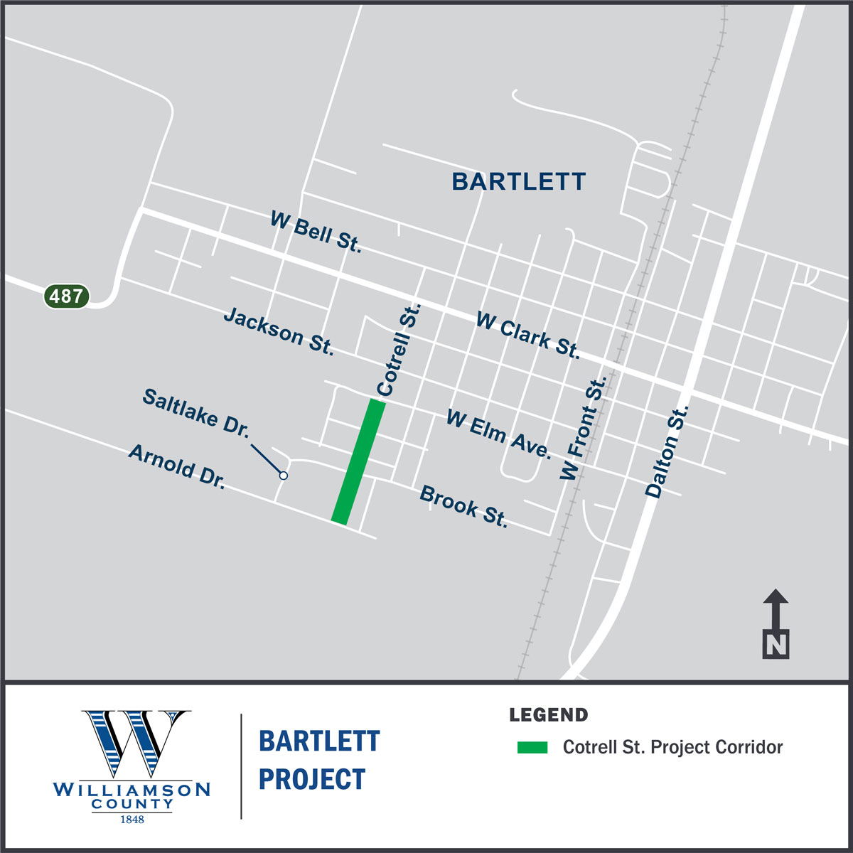 Project Map for the Bartlett Project