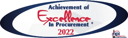 Excellence in Purchasing Award Image 2022